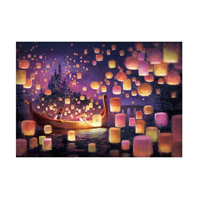 1000片油畫篇拼圖 31-527 Thomas Kincade 幸福的小屋/ 31-528 Abraham 静谧的黄昏 歷史價格詳細信息