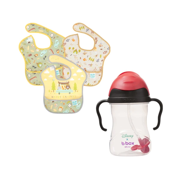 【Bumkins】防水圍兜兜(三件組) S3-BN 熊的世界組 歷史價格詳細信息