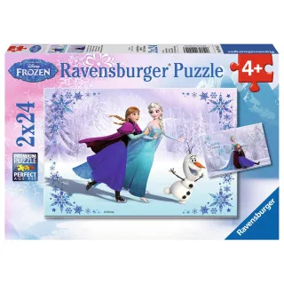 德國Ravensburger維寶拼圖 冰雪奇緣2 (2*24P) 歷史價格詳細信息