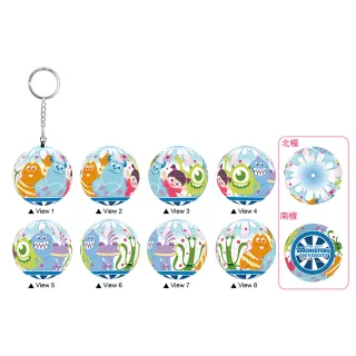 Monsters Inc怪獸電力公司(5)立體球型拼圖鑰匙圈24片 歷史價格詳細信息