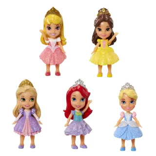 迪士尼公主迷你娃娃5入組 Disney Princess 正版 振光玩具 歷史價格詳細信息