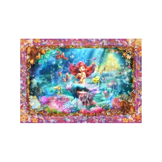 Tenyo  美麗的小美人魚 愛麗兒  500片  拼圖總動員  迪士尼  迷你  塑膠  日本進口拼圖 歷史價格詳細信息