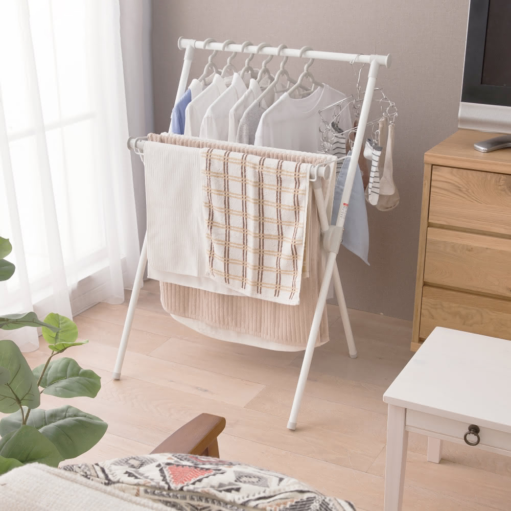 室內曬衣架展開約長171*寬53*高93.5cm【MUJI 無印良品】 歷史價格詳細信息