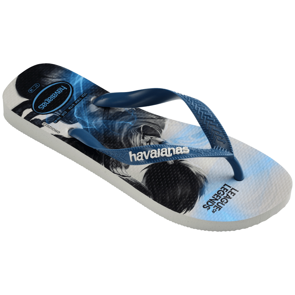 Havaianas哈瓦仕 男女鞋 拖鞋 英雄聯盟 LOL 藍白 Top League 4147717-0047U 歷史價格詳細信息