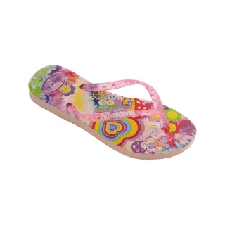 Havaianas哈瓦仕 童鞋 拖鞋 夾腳拖 花朵 瓢蟲 繽紛 粉色 Kids Flores 4000052-1749K 歷史價格詳細信息