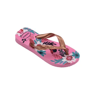 Havaianas哈瓦仕 童鞋 拖鞋 夾腳拖 花朵 瓢蟲 繽紛 粉色 Kids Flores 4000052-1749K 歷史價格詳細信息