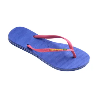 Havaianas 夾腳拖鞋 Slim Brasil 女鞋 黑 經典 國旗 平底 人字拖鞋 41407130090W 歷史價格詳細信息