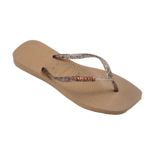 【havaianas 哈瓦仕】拖鞋 女鞋 夾腳拖 方形 動物紋 Slim Square Velvet方形 咖啡色 4148277-1976W(哈瓦士) 歷史價格詳細信息