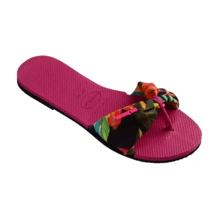 Havaianas哈瓦仕 平底涼鞋 拖鞋 碎花 桃紅 You St Tropez Print 4148246-8910W 歷史價格詳細信息