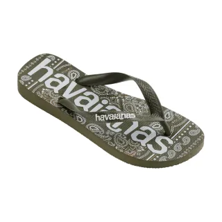 Havaianas哈瓦仕 拖鞋 男女鞋 大LOGO 圖騰 藍 Top Logomania 4148449-0555U 歷史價格詳細信息