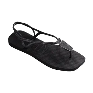 Havaianas 哈瓦仕 涼鞋 方形 亮粉 拖鞋 黑 Sqaure Luna Chic 4148421-0090W 歷史價格詳細信息