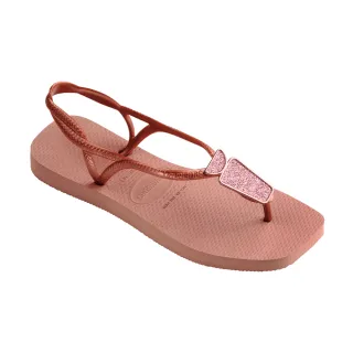Havaianas 哈瓦仕 涼鞋 方形 亮粉 拖鞋 黑 Sqaure Luna Chic 4148421-0090W 歷史價格詳細信息