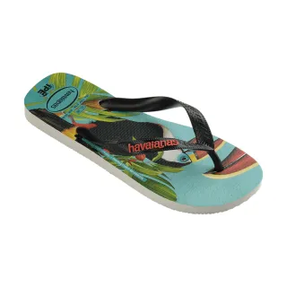 【havaianas 哈瓦仕】拖鞋 女鞋 夾腳拖 大嘴鳥 巴西國鳥 Top Tropical Vibes 米白 4148656-4896W(哈瓦士) 歷史價格詳細信息