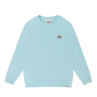【Dickies】男款冰藍色純棉胸前大Logo印花休閒連帽大學T｜DK011038D69 歷史價格詳細信息
