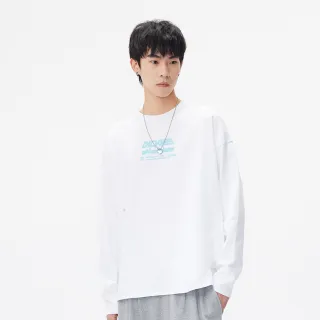 Dickies男款白色純棉太空風格印花長袖T恤|DK011045C4D 歷史價格詳細信息