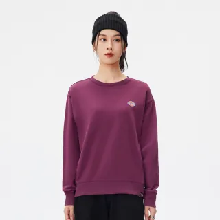 【Dickies】女款葡萄紫純棉經典三色Logo大學T｜DK011036C95 價格比較,價格查詢,歷史價格詳細信息