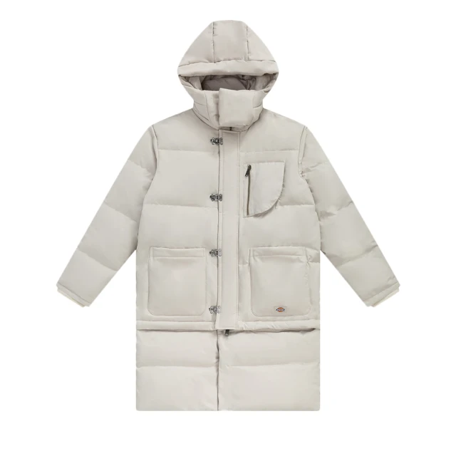 【Dickies】男款米灰色背後大Logo印花鋪棉飛行外套｜DK011150ST0 歷史價格詳細信息