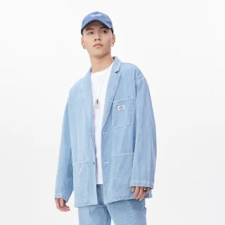 【Dickies】男女款晴空藍純棉經典三色Logo短袖T恤｜DK010991E65 歷史價格詳細信息