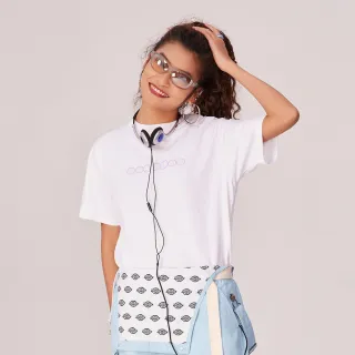 Dickies女款白色純棉100週年Logo胸前印花短袖T恤|DK010247C4D 歷史價格詳細信息