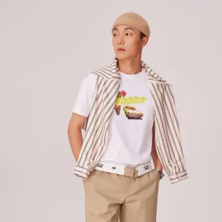 【Dickies】男女款白色純棉前後品牌Logo印花短袖T恤｜DK011799C4D 歷史價格詳細信息