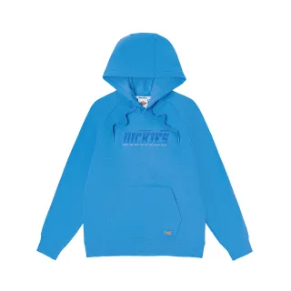 【Dickies】男款天青藍純棉撞色數位Logo印花寬版縮口褲｜DK011592E62 歷史價格詳細信息