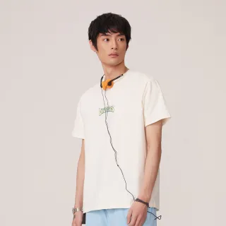 【Dickies】男女款米白色胸前撞色Logo印花短袖T恤｜DK011555C48 歷史價格詳細信息