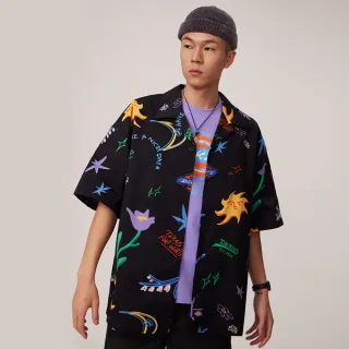【Dickies】女款黑色滿版Logo壓紋立領羽絨外套｜DK010807BLK 歷史價格詳細信息