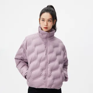 【Dickies】女款藕紫色純棉胸前幻彩Logo印花大學T｜DK010829D70 歷史價格詳細信息
