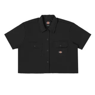 【Dickies】女款黑色滿版Logo壓紋立領羽絨外套｜DK010807BLK 歷史價格詳細信息