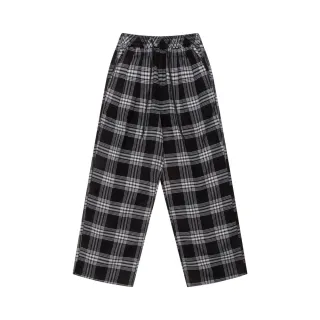 Dickies女款白黑格紋純棉腰部抽繩休閒長褲|DK010864D86 歷史價格詳細信息
