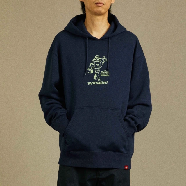 【Dickies】男款深藍紫純棉字母刺繡拼接色短袖POLO衫｜DK010253NV0 歷史價格詳細信息
