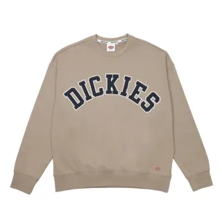 【Dickies】男女款沙色純棉胸前弧型大Logo設計寬鬆休閒短袖T恤｜DK013086CH1 歷史價格詳細信息