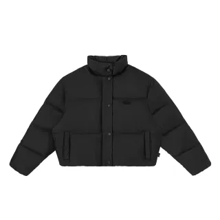 Dickies女款黑色胸前立體刺繡Logo短版立領羽絨外套|DK012343BLK 歷史價格詳細信息