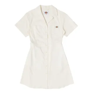 【Dickies】女款米白色斜紋褲裙感圓弧口袋短褲｜DK010298C48 歷史價格詳細信息