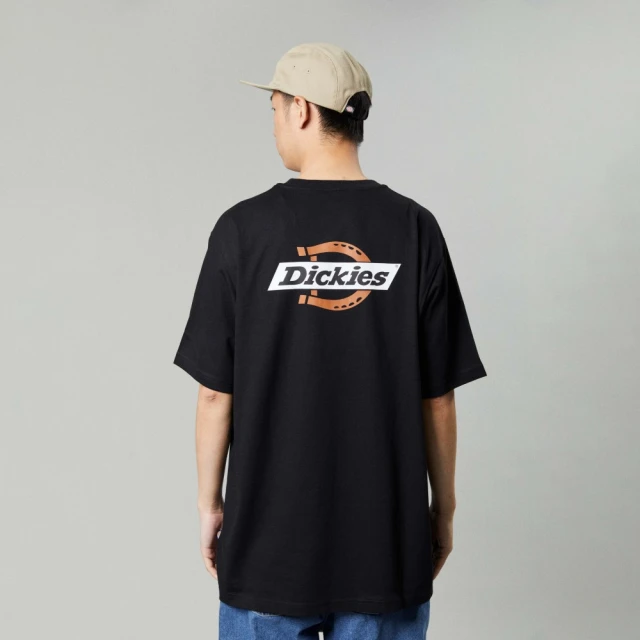【Dickies】男女款黑色Logo印花圖案後背包｜DK008935BLK 歷史價格詳細信息
