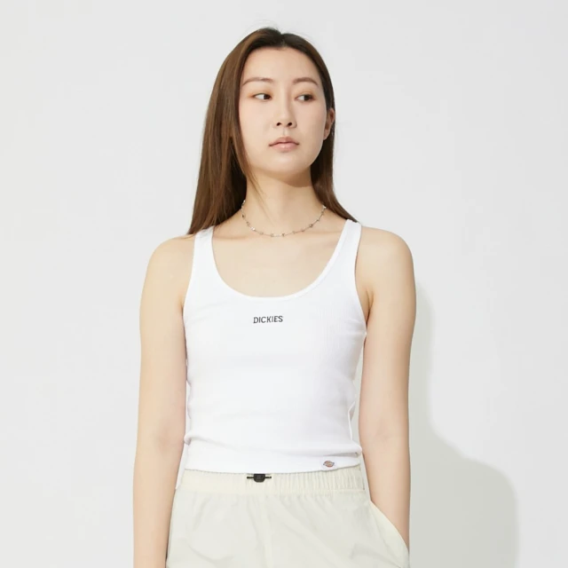 【Dickies】女款白色Dickies刺繡絎縫拼接連帽大學T｜DK009519C4D 歷史價格詳細信息