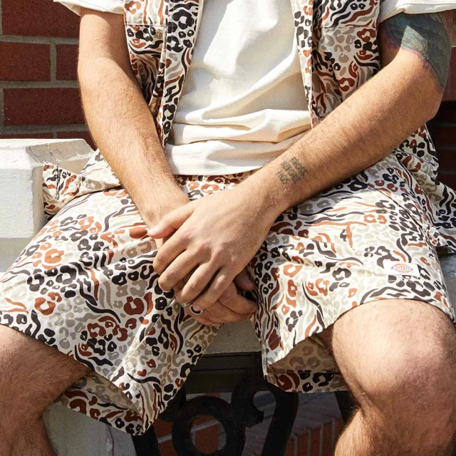 Dickies女款白黑格紋純棉腰部抽繩休閒長褲|DK010864D86 歷史價格詳細信息