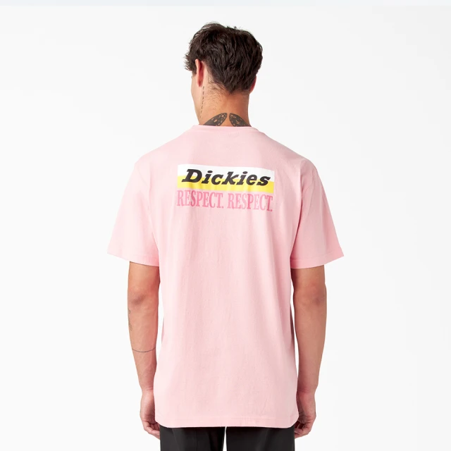 【Dickies】BCA 聯名－男款黑色單袖大Logo品牌文字印花休閒連帽大學T｜DK012217BLK 歷史價格詳細信息