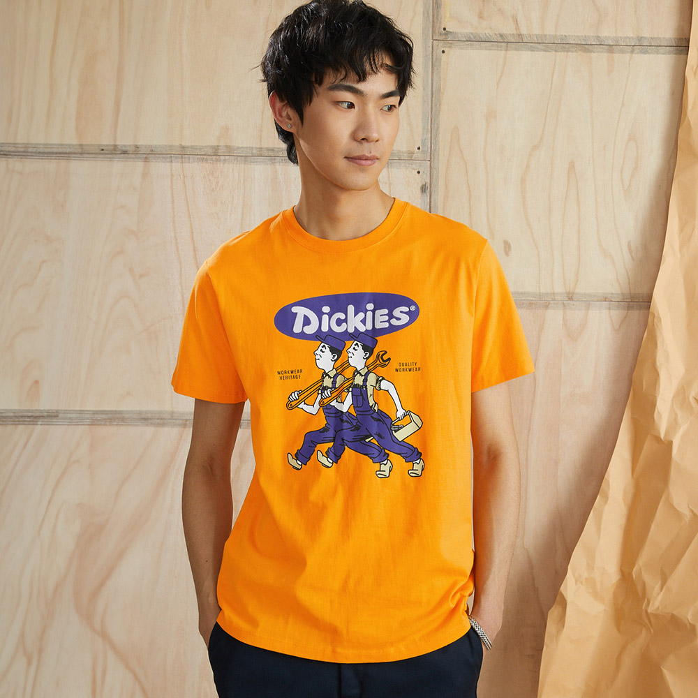 【Dickies】女款黃白格紋純棉胸前雙口袋長袖襯衫｜DK010837D81 歷史價格詳細信息
