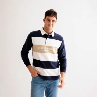 【Arnold Palmer 雨傘】男裝-胸前拼接配色小傘POLO衫(低調灰) 歷史價格詳細信息