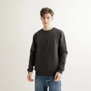 【Arnold Palmer 雨傘】男裝-學院風LOGO刺繡條紋長袖襯衫(藍色) 歷史價格詳細信息