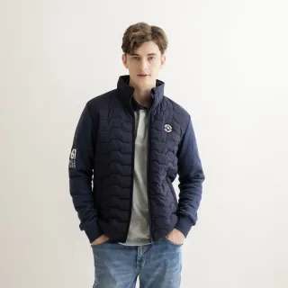 【Arnold Palmer 雨傘】男裝-胸前拼接配色小傘POLO衫(低調灰) 歷史價格詳細信息