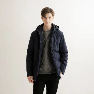 【Arnold Palmer 雨傘】男裝-胸前拼接配色小傘POLO衫(低調灰) 歷史價格詳細信息