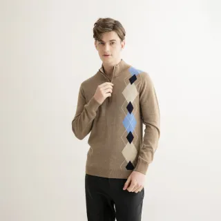 【Arnold Palmer 雨傘】男裝-立體LOGO長袖圓領大學T(黑灰色) 歷史價格詳細信息