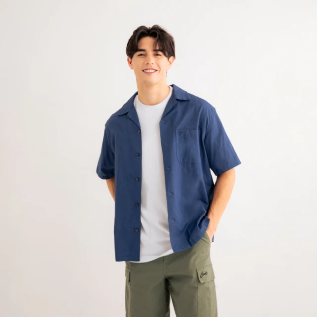 【Arnold Palmer 雨傘】男裝-立體LOGO長袖圓領大學T(黑灰色) 歷史價格詳細信息