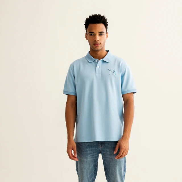 【Arnold Palmer 雨傘】男裝-胸前拼接配色小傘POLO衫(低調灰) 歷史價格詳細信息