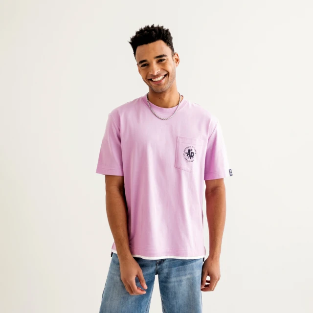 【Arnold Palmer 雨傘】男裝-機能快乾小LOGO印花T-Shirt(灰色) 歷史價格詳細信息