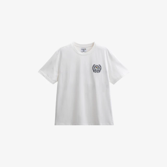 【Arnold Palmer 雨傘】男裝-學院風LOGO刺繡條紋長袖襯衫(藍色) 歷史價格詳細信息