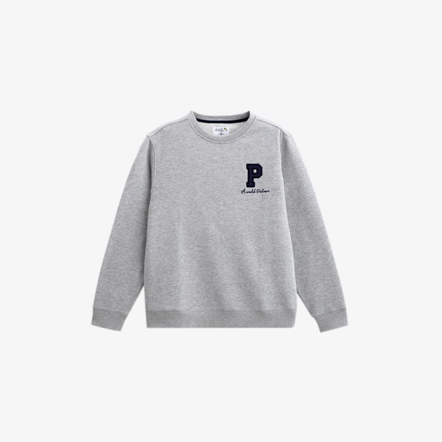 【Arnold Palmer 雨傘】男裝-學院風LOGO刺繡條紋長袖襯衫(藍色) 歷史價格詳細信息