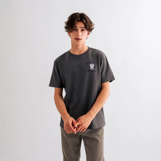 【Arnold Palmer 雨傘】男裝-小傘刺繡細節配色POLO衫(藍色) 歷史價格詳細信息